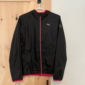 Puma womens Black Windbreaker